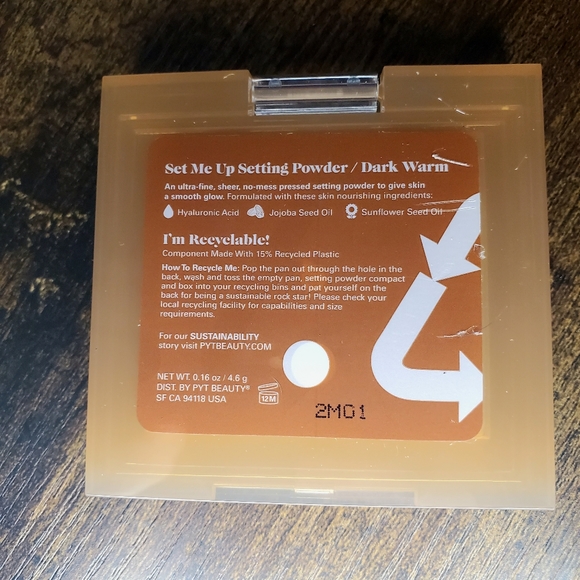 5/75$ PYT BEAUTYSet Me Up Setting Powder in Dark Warm - Picture 4 of 13